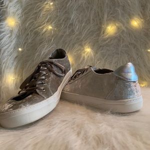 Dolce Vita velvet fashion sneakers